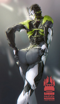 the-liger-art:  Warframe: Vaal by Liger-Inuzuka Initializing artist’s comments…Uncontrolled sketch turned into full rendering over the past two months. Featuring our Excalibur named Vaal. Mild nudity warning. The Liger also sells selected Art Prints!