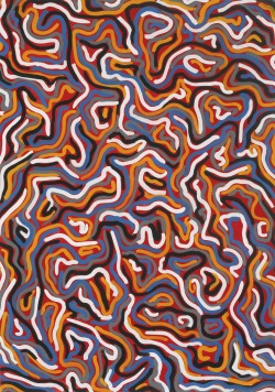 nicecollection:  Sol LeWitt - Squiggly Brushstrokes, 1996