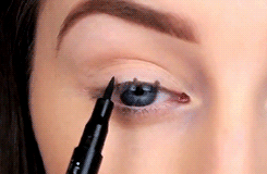 graciehinmybox:gremlin-spice:makeupproject-deactivated201701:Winged Eyeliner for Beginners reblog to save a life  god bless this post