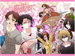 Levi, Sir, I&rsquo;m Here In Person, Have A Look Up My SkirtCircle: HAKUPAILevi x Eren modern office parody. Magical girl parody also included. Section chief Levi, who has a fetish for magical girls, has just hired the legendary Eren as a new salesperson.
