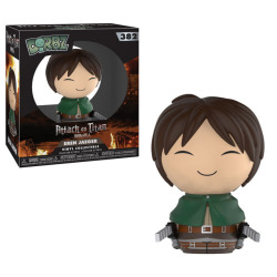 snkmerchandise: News: Funko Dorbz Figurines Original Release Date: December 2017Retail Price: TBD Funko will be releasing new Dorbz figurines of Eren, Mikasa, Levi, &amp; Colossal Titan! Mikasa and Levi will be limited editions in the line, with only
