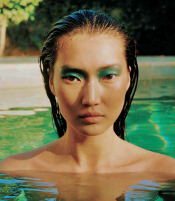 furples:  Marie Claire US May 2013, “Soak It In”Ping Hue Cheung by Elina Kechicheva