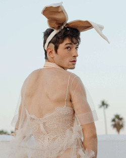 dcmultiverse:  Ezra Miller photographed by Ryan Pflugerfor for Playboy (2018) 