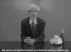 Myprinterispossessed:  Art Is What You Can Get Away With - Andy Warhol 