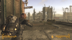 celestiawept2:  out on the western side of McCarren, the good ol’ boys and girls of the NCR were settling some border disputes with the local fiends. i hopped on in and helped send those fiends running.