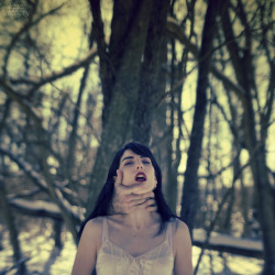jacsfishburne:  ellie-lane-imagery:  “He Was a Strong Delusion” (1/52 - January 4, 2013)Self-Portrait by Ellie Lane Tumblr | Facebook | Flickr | Etsy   HOLY HELL ELLIE. Way to start your 52 week project off right! If you’re not following