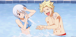 grovylle:  Having fun at the pool - Sabertooth vs. Fairy Tail! 
