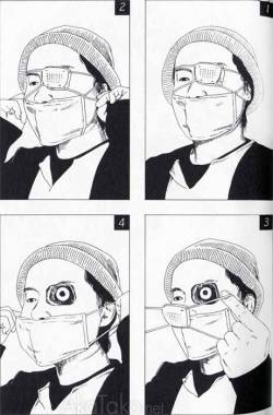 akatako:  from “Any Chance of a Kiss on the Road to School? Experiment” by Shintaro Kago