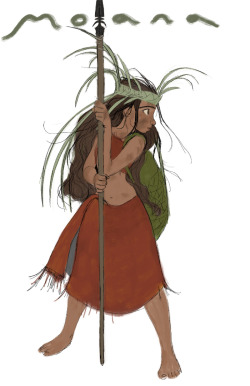 Minkyuanim: Moana Visual Development, Part 1. Here Are Some Of The Very First Drawings