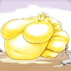 thekdubs:  Butterball, ready for churning. 
