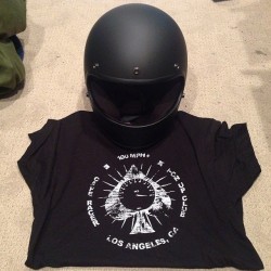 Biltwell Gringo Helmet And @Motochopshop Shirt! From @Motochopshop 