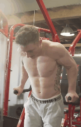 malecelebritycollection:  Nile Wilson:   Dips are essential to those of you who are serious about building up your chest, triceps, and front shoulders. Don’t be afraid to use an Assist Dip at first if your gym has one. But for now I recommend studying