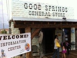 Stopped by the Goodsprings General Store and Pioneer Saloon for pictures. The people there were really nice! Apparently its a really popular stop for ghost hunters and Fallout fans  Also my mom and little sister are in one of the pictures because they