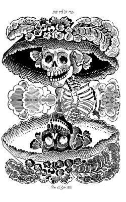 thinkmexican:  The Calaveras of José Guadalupe Posada Artist and political cartoonist José Guadalupe Posada (1852–1913) is best known for his calavera caricatures, in particular, Calavera Garbancera, more commonly known as “La Catrina.” La Catrina