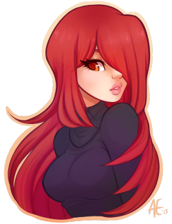 spittfireart:  Parasoul Warm-Up while my tablet is deciding to behave