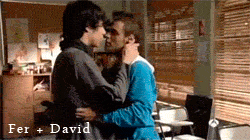 foqmylife:  Some of my favorite gay TV couples and where you can check them out: Fer X David - “Fervid” - Física o química - Playlist Deniz X Roman - “DeRo” - Alles was zählt - no longer online John Paul X Father Kieron - “McPriest”/“McHobbs”