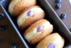 fullcravings:  Blueberry Cream Cheese Doughnuts  Like this blog? Visit my Home Page or Video page for more!And please Subscribe to the Email Club  (it&rsquo;s free) for a sexy bonus gift :)~Rebloging the Art of the female form, Sweets, and Porn~