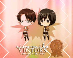 rivamikaweek:  Our heartfelt congratulations to the Victors of the Feb 2014 RivaMika Games. A HALL OF FAME has been made where each victor tells a little bit about him/herself. Be sure to check it out, follow these amazing shippers and maybe make some