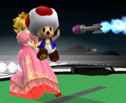 paulthebukkit: Talk about character development. He’s no longer a meat shield, he is willingly putting his life on the line for Peach!  Good job Toad, you’ll make a certain someone proud surely 