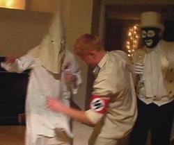 postracialcomments:  atomic-glitter:  mistressmary:  lookatthewords:  cultureofresistance:  anarchistpeopleofcolor:  Prince Harry of the British Royal Family at a Racist party, wearing Nazi armband.   #prince harry #royal family #nazi sympathizers #racist