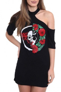 byetoyoua: Best-selling  Street Style Shirt Dresses ★   Skull Floral  –Violin  ★   Skull Graphic –Cartoon ★   Eagle Motorcycle –  Letter Lightning ★    Eagle Rose –  Letter Up To 47% Off ! Don’t Miss Them ! 
