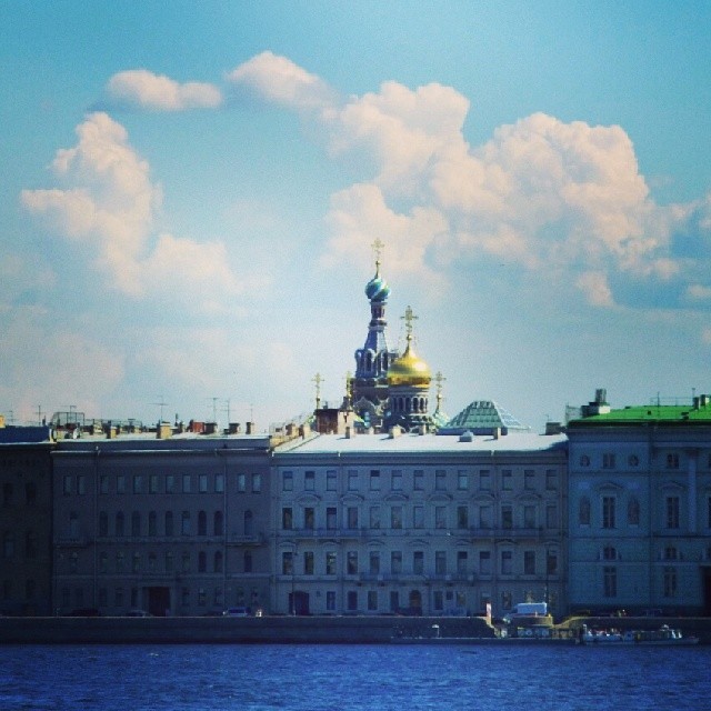 #Church of the #Savior on #blood &amp; #embankment of the Neva #river   #architecture