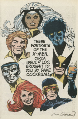 classicxmen:  Uncanny X-Men by Dave Cockrum (1977)
