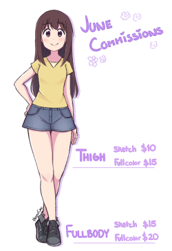 homura-chu: Commissions are open again! Please email me at homuchu.arts@gmail.com if you’re interested!Or message me here, that works too.Try not to spam with a lot of pictures or words because my email will think it’s junk and I will not see it.