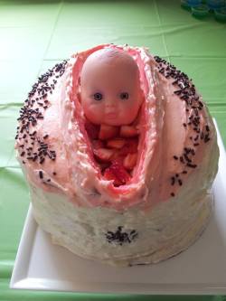amazeballzz:   my-little-underground:  mydarling:  animalcrossingofficial:  animalcrossingofficial:  ????? this looks good but why the baby head  OH HOLY SHIT  1. Sorry but this actually looks like a good cake. 2. Glad they remembered the butthole.  I