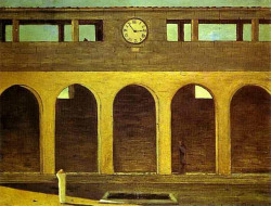 nickkahler:  Giorgio de Chirico, The Enigma of the Hour, 1911 