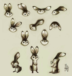ursulavernon:  rufftoon:  heart-without-art-is-just-he:  Bunnies by Heather  I think I’ve passed out from the cuteness.    This is so adorable my brain just died a little around the edges.