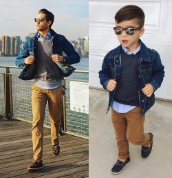 keezzyyy:  this child dresses better than every guy in my school 