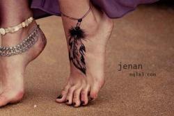 tattooednbeautiful:  Need some tattoo ideas for your feet? Check out these 99 cute foot tattoos ideas for women… Tattoo #80 will amaze you! Read more: http://dopily.com/99-cute-foot-tattoos-ideas-for-women/photo source: media-cache-ec0.pinimg.com