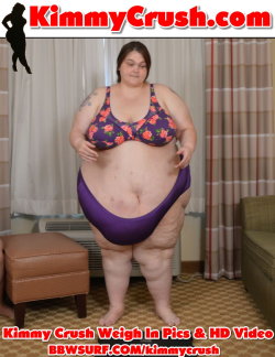 kimmycrush:  bbwsurf:  http://kimmycrush.com or http://bbwsurf.com/kimmycrush      In my last weigh in I showed you my girlish figure and talked about my weight gain goals for the summer. I’m in now with the results and boy are they HEAVY!!!!  Did