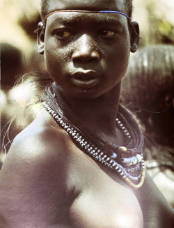 African girl, from African Visions: The Diary of an African Photographer, by Mirella Ricciardi.