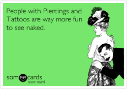 painfulpleasures:  Share it! #painfulpleasures #tattoos #bodypiercings #piercings 