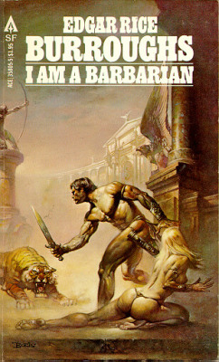 I am Barbarian by Edgar Rice Burroughs, 1967.