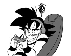   blackace70 said to funsexydragonball: I need a icon of that Salty Gamer Goku please. That expression is beautiful. XD*my face playing fighterz later tonight.