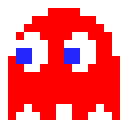 theawkwardgamer:  Pacman Ghost gifs by camdencc 