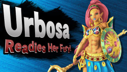 fantasyknight578:Urbosa in Super Smash Bros. Wii U!