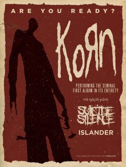 bryanstars:  Suicide Silence  joins Korn on upcoming tour. Go to Facebook for the list of dates.