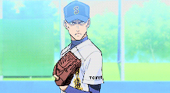 tadomakis:   tadomaki's top 10 favorite sports idiots : #1 tanba kouichirou, diamond no ace.  ❝ Those guys don’t think I’ll hit. I want to play baseball for as long as possible. I want to win… as many times as possible. I don’t want to see