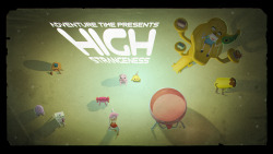 High Strangeness - title carddesigned by Sam Aldenpainted by Joy Angpremieres Wednesday, January 25th at 7:45/6:45c on Cartoon Network
