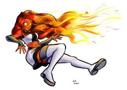 iancsamson:  Random Benfire. Or Starfire with new clothes. 