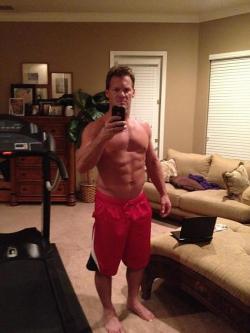 rwfan11:  Chris Jericho …not sure why he looks so disgusted in the pic, with a body like that he should be smiling from ear to ear! 
