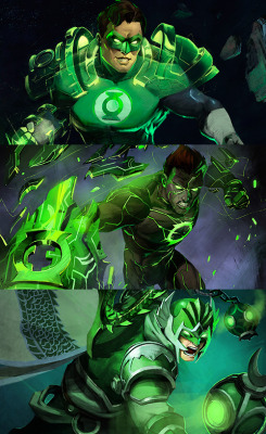 arin-sur:  Hal Jordan   Infinite Crisis artwork