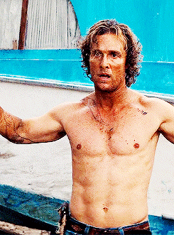 kendaspntwd:   Matthew McConaughey + Shirtless  