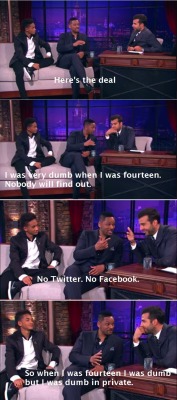 squeakity:myrandomfunnypics: Will Smith’s thoughts about today’s teenagers  I feel like literally everyone except Jaden Smith knows he’s talking about Jaden Smith 