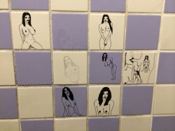 letmebeyourweed:plantaephyla:My boyfriend’s college’s bathroom wall art   HAHAH