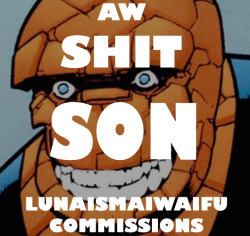 COMMISSION STATUS PHASE 1: 2/2 LOCKED IN 01/15COMMISSION STATUS PHASE 2: 0/2 LOCKED INOh, golly gee, what&rsquo;s this? The end of the fucking world?So here&rsquo;s the deal. I&rsquo;m planning on opening up 4 (four) commission slots over the next couple